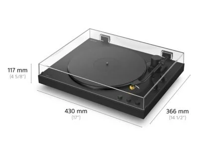 Gira-Discos Bluetooth Sony PS-LX5BT Hi-Fi com Cápsula MM aptX - Imagem 17
