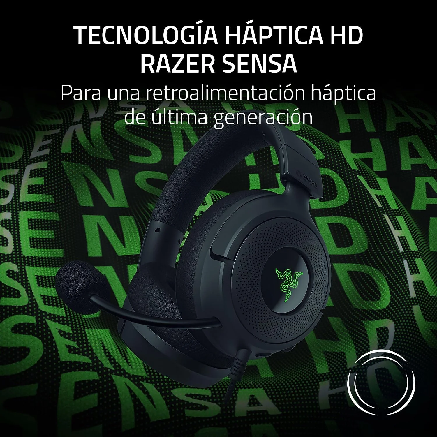 Auscultadores Gaming Razer Kraken V4 X Sensa HD Haptics Edition - Imagem 4