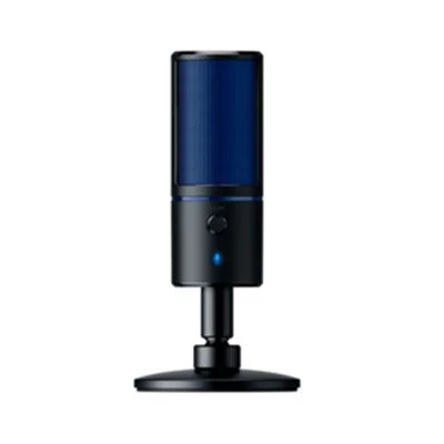 Microfone Gaming Razer Seiren X para PS4 - USB Condensador Cardioide