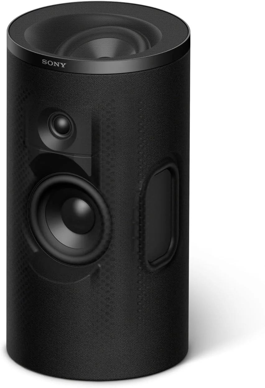 Colunas Traseiras Sony BRAVIA Theatre Rear 9 SA-RS9 Wireless 360 Spatial Sound Mapping Preto - Imagem 3