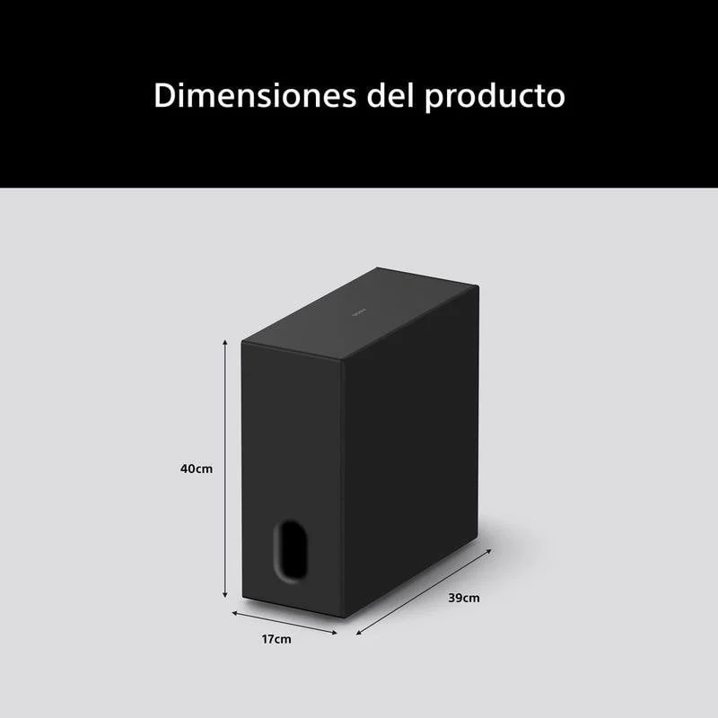 Subwoofer Sony SA-SW8 Bravia Theatre Sub 8 300W Preto - Imagem 5