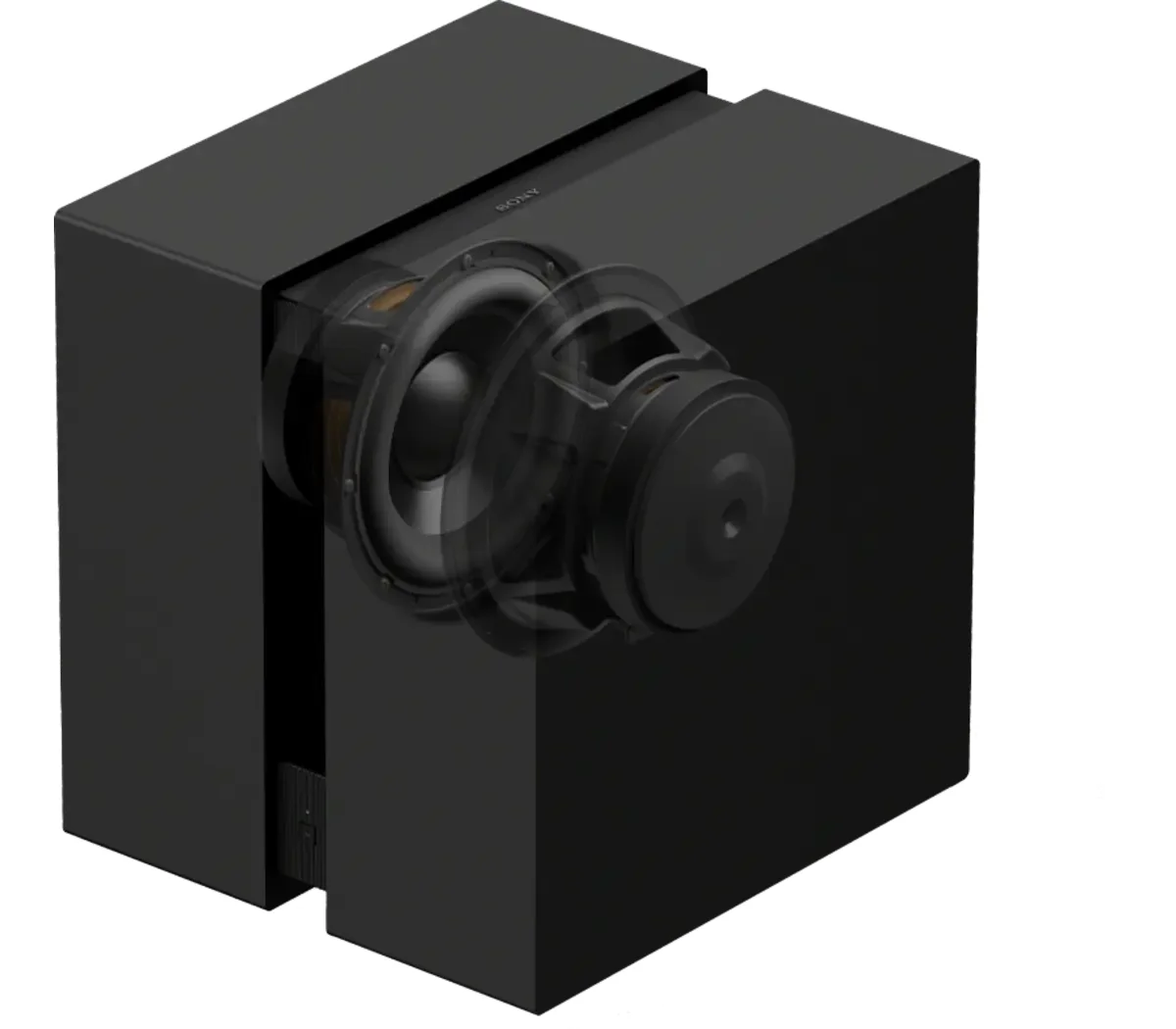 Subwoofer Sony SA-SW9 Bravia Theatre Sub 9 Drivers Duplos 200 mm 600 W - Preto - Imagem 4