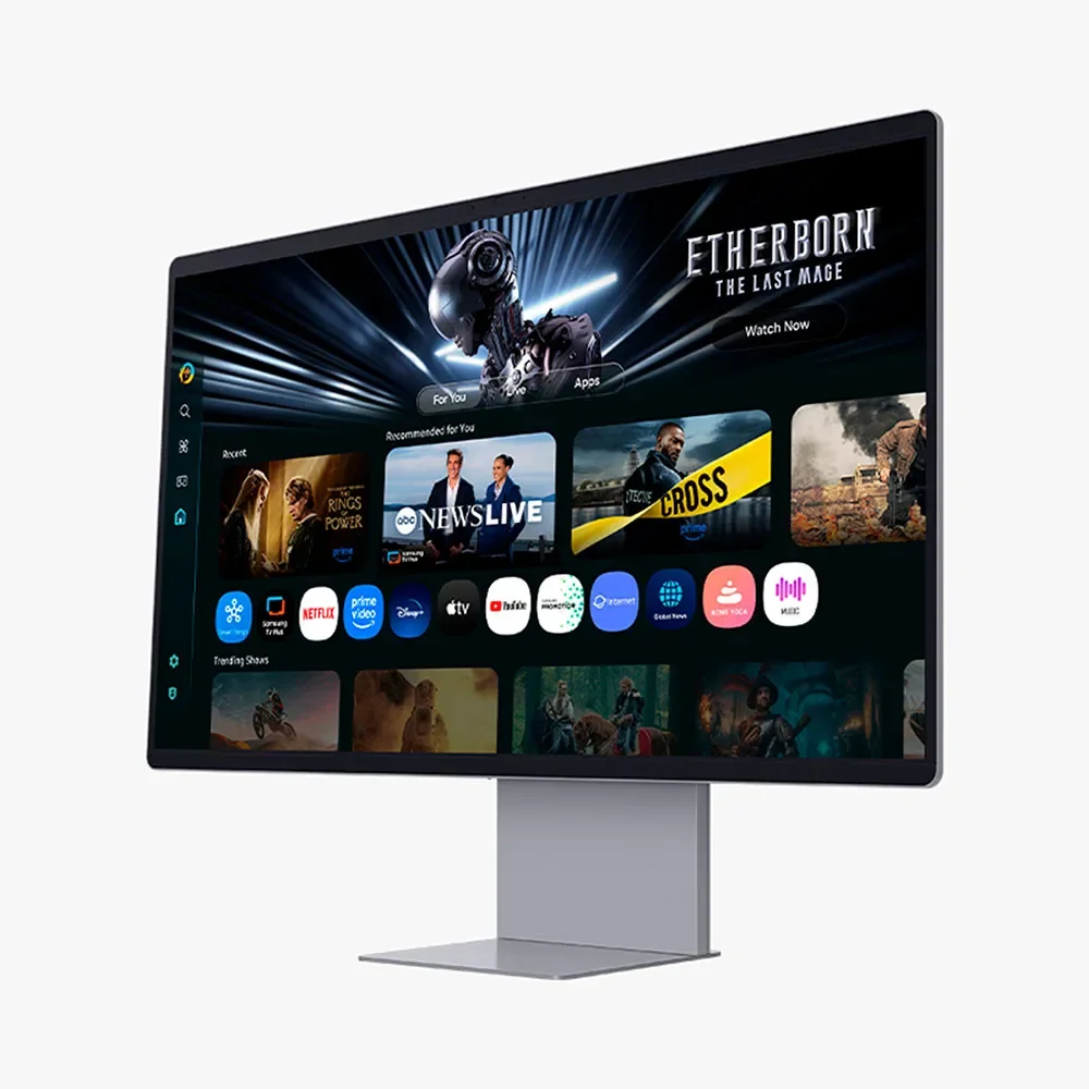 Smart Monitor Gaming Samsung M9 M90SF S32FM900SU 32"/ 4K/ 0.03ms/ 165Hz/ QD-OLED/ Multimédia/ Ajustável em altura/ Smart TV/ Prateado - Imagem 3