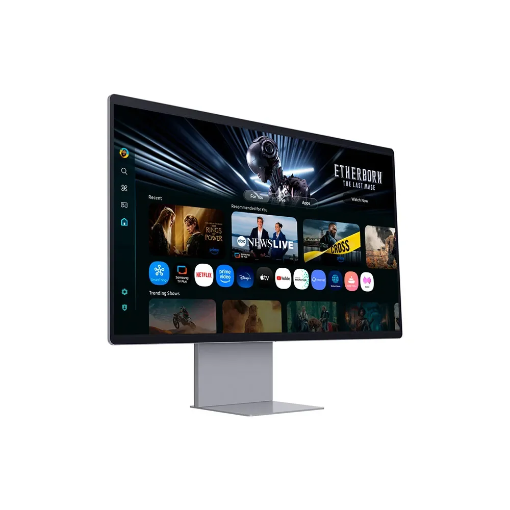 Smart Monitor Gaming Samsung M9 M90SF S32FM900SU 32"/ 4K/ 0.03ms/ 165Hz/ QD-OLED/ Multimédia/ Ajustável em altura/ Smart TV/ Prateado - Imagem 6