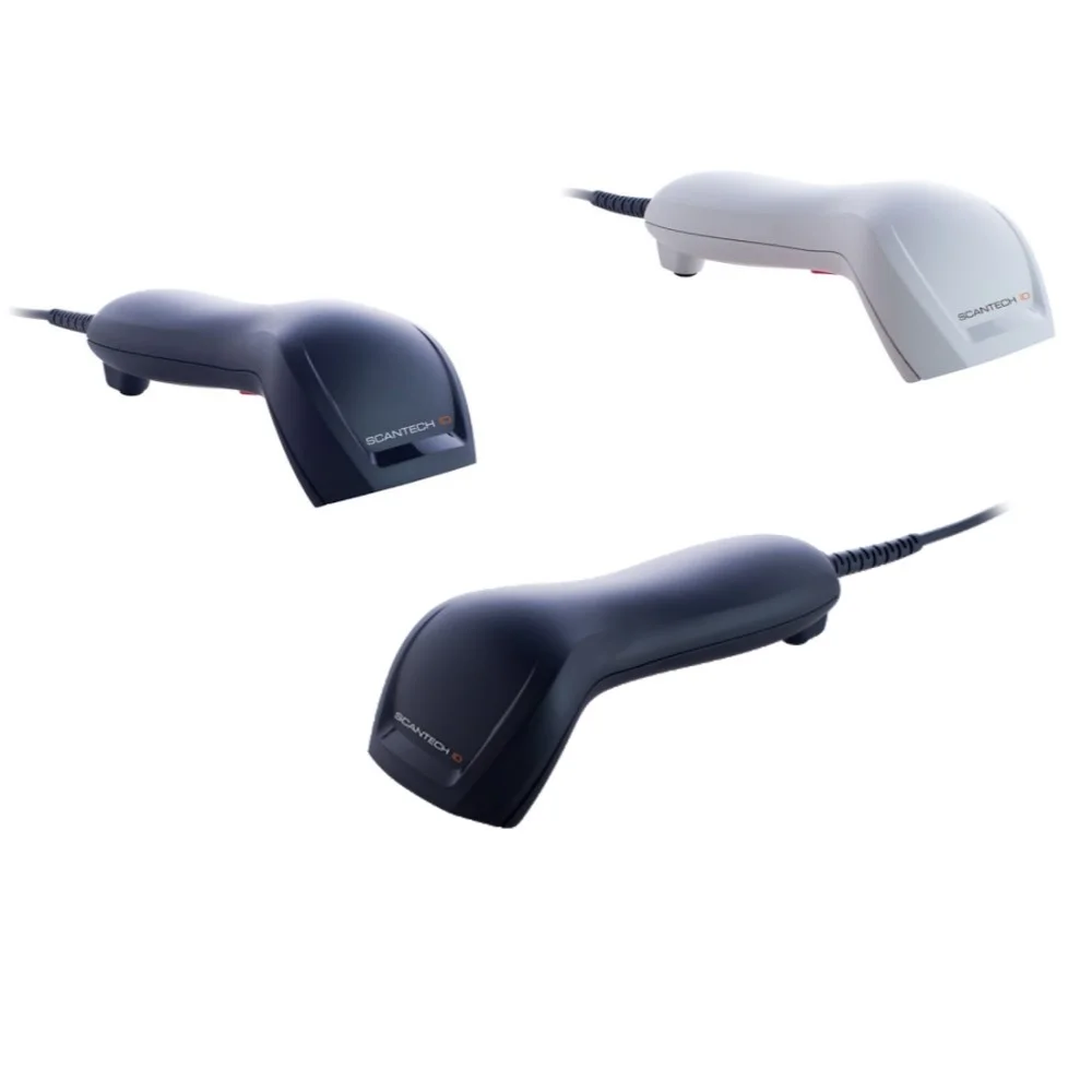 Leitor de codigos de barras pistola Scantech IG380 1D 2D USB preto - Imagem 1