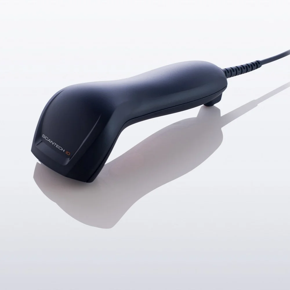Leitor de codigos de barras pistola Scantech IG380 1D 2D USB preto - Imagem 2