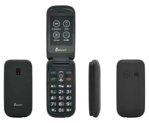 Telemóvel GSM Easytech com Cabo Reversível Preto - Imagem 3