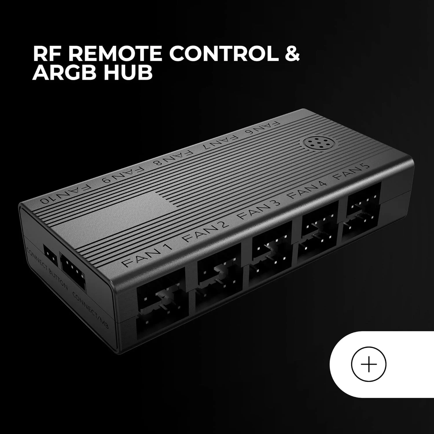 Pack 3 Ventoinhas Mars Gaming MF-3DPROKIT/ 12cm + HUB + Comando à Distância/ ARGB - Imagem 5