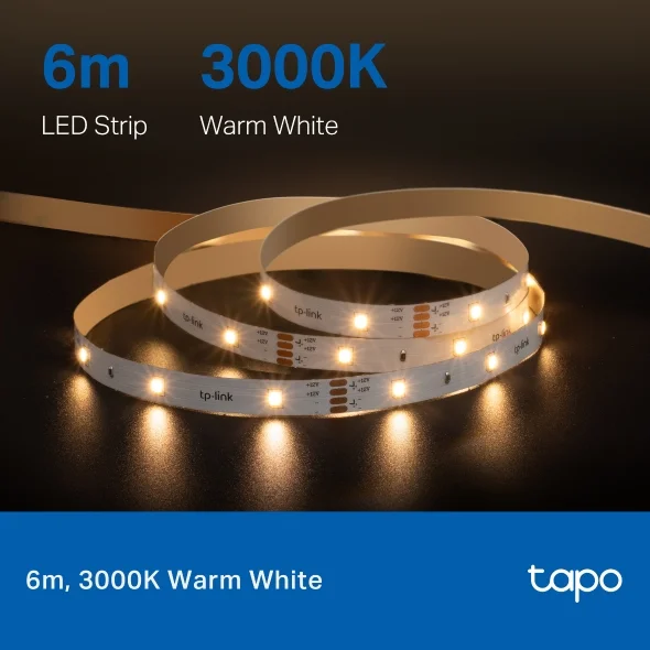 Fita LED inteligente TP-Link Tapo L901-6 Wi-Fi para iluminação ambiente - Imagem 6