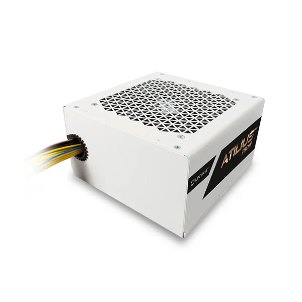 Fonte de alimentação gaming UNYKAch Atilius 2.0 750W 80+ ATX branca - Imagem 3