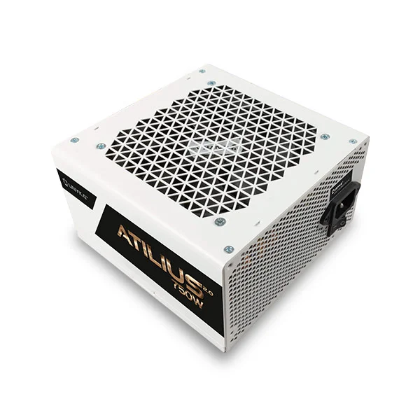 Fonte de alimentação gaming UNYKAch Atilius 2.0 750W 80+ ATX branca - Imagem 2