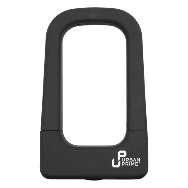 Cadeado em U Urban Prime para bicicletas elétricas preto