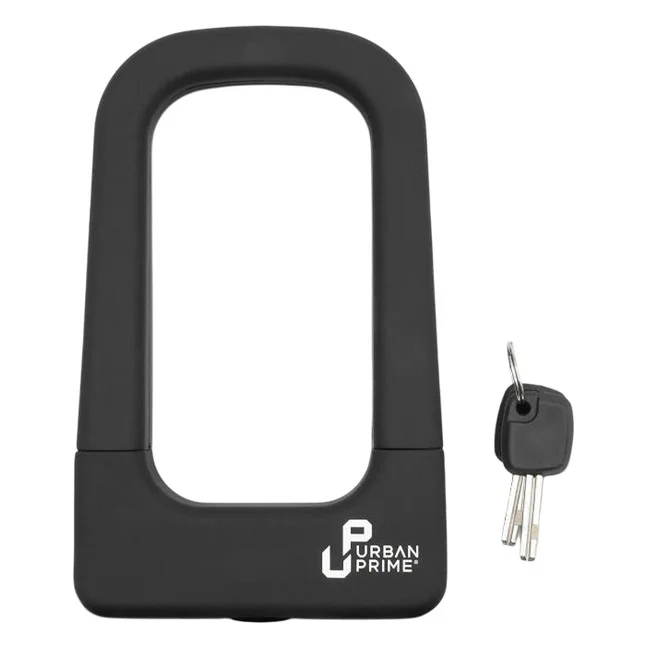 Cadeado em U Urban Prime para bicicletas elétricas preto - Imagem 2