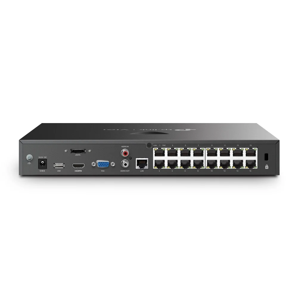 Gravador NVR TP-Link VIGI NVR2016H-16MP 16 Canais PoE+ HDD 4TB - Imagem 4