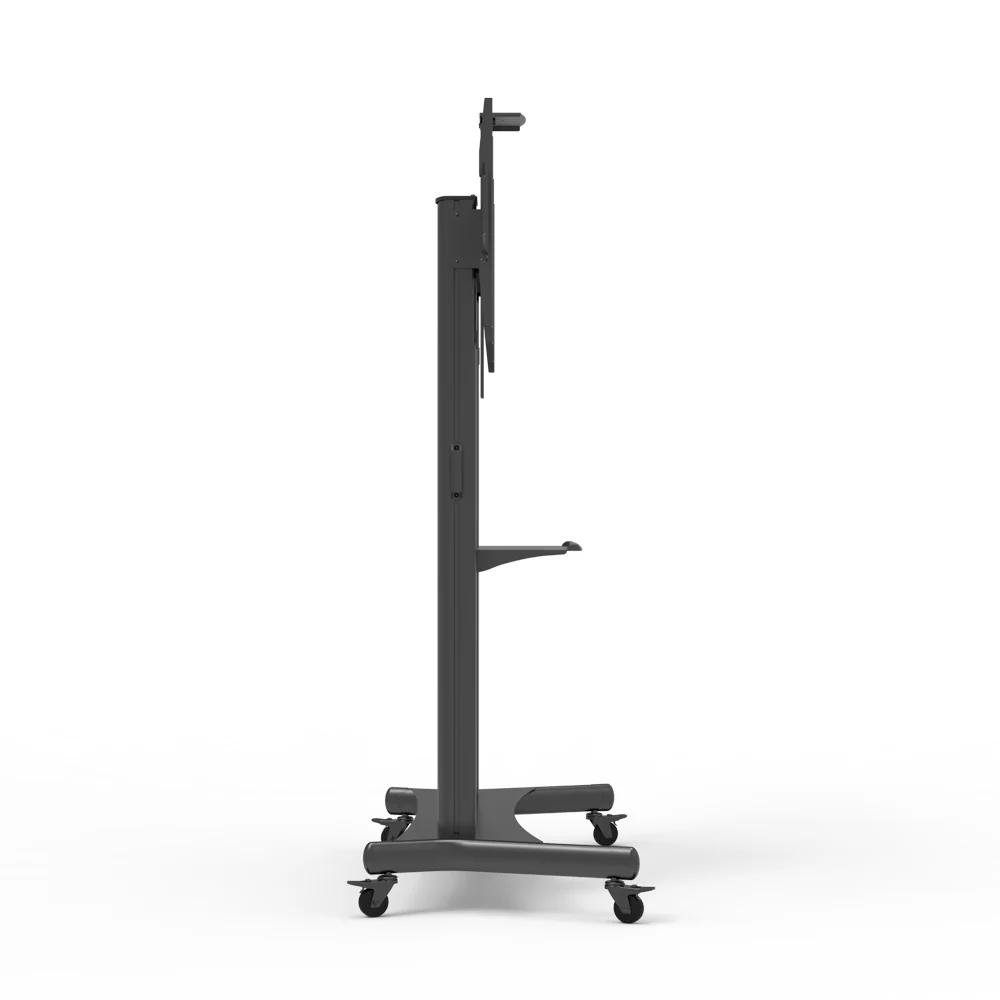 Suporte Móvel Napofix VWA1230 para 2 Ecrãs 50-75" Configuração Dupla Lado a Lado com Rodízios - Imagem 3