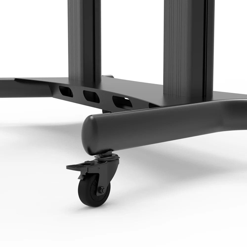 Suporte Móvel Napofix VWA1230 para 2 Ecrãs 50-75" Configuração Dupla Lado a Lado com Rodízios - Imagem 8