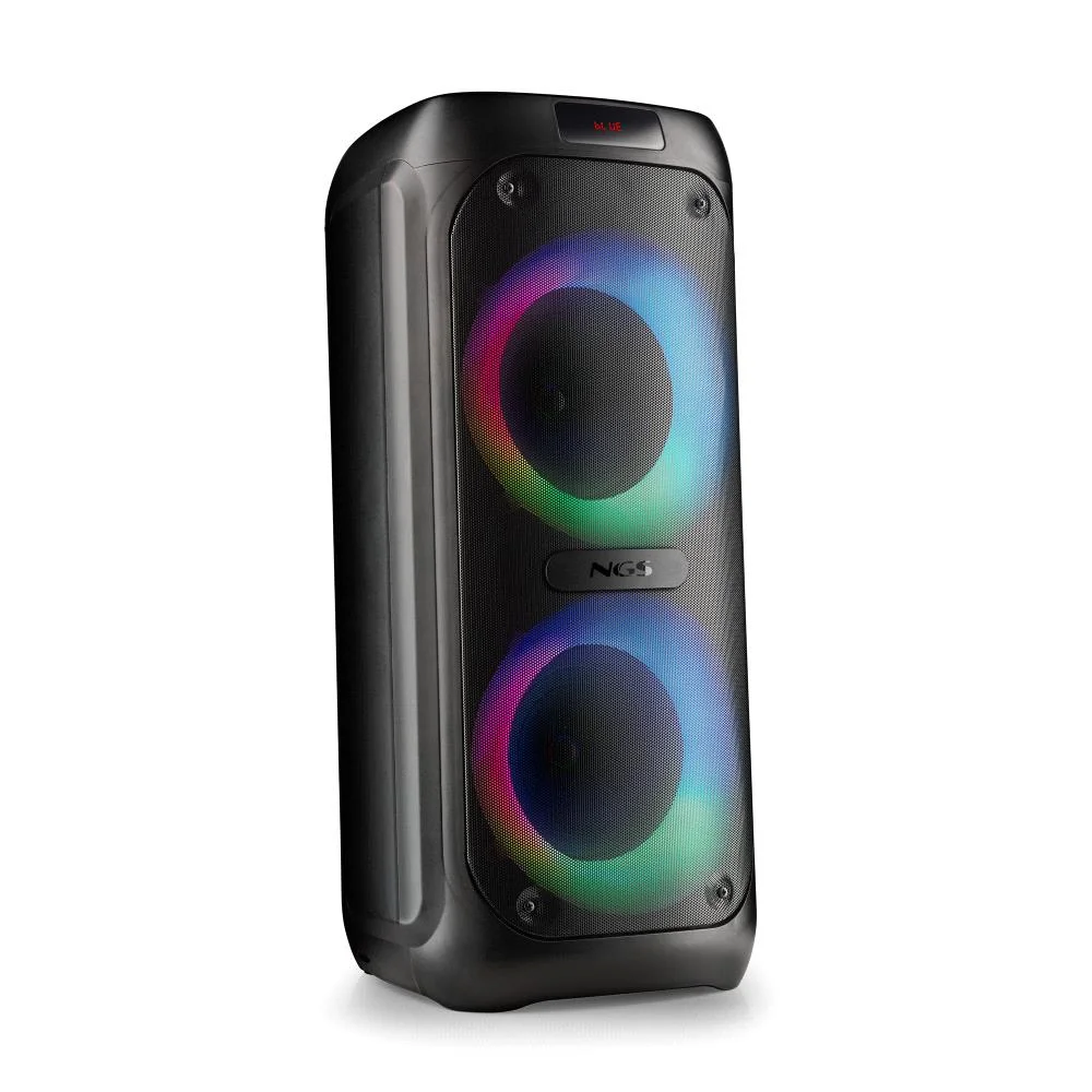 Coluna Portátil NGS TWS-240W Bluetooth 240W Bateria 2.4Ah USB TF AUX - Imagem 1