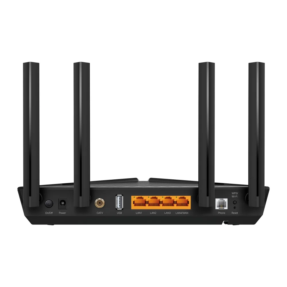 Router TP-Link AX1800 Wireless XPON com CATV Wi-Fi 6 Branco - Imagem 3